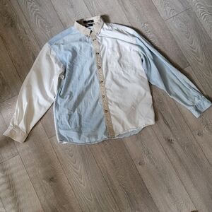 Buffalo Station Vintage Button Up Shirt
